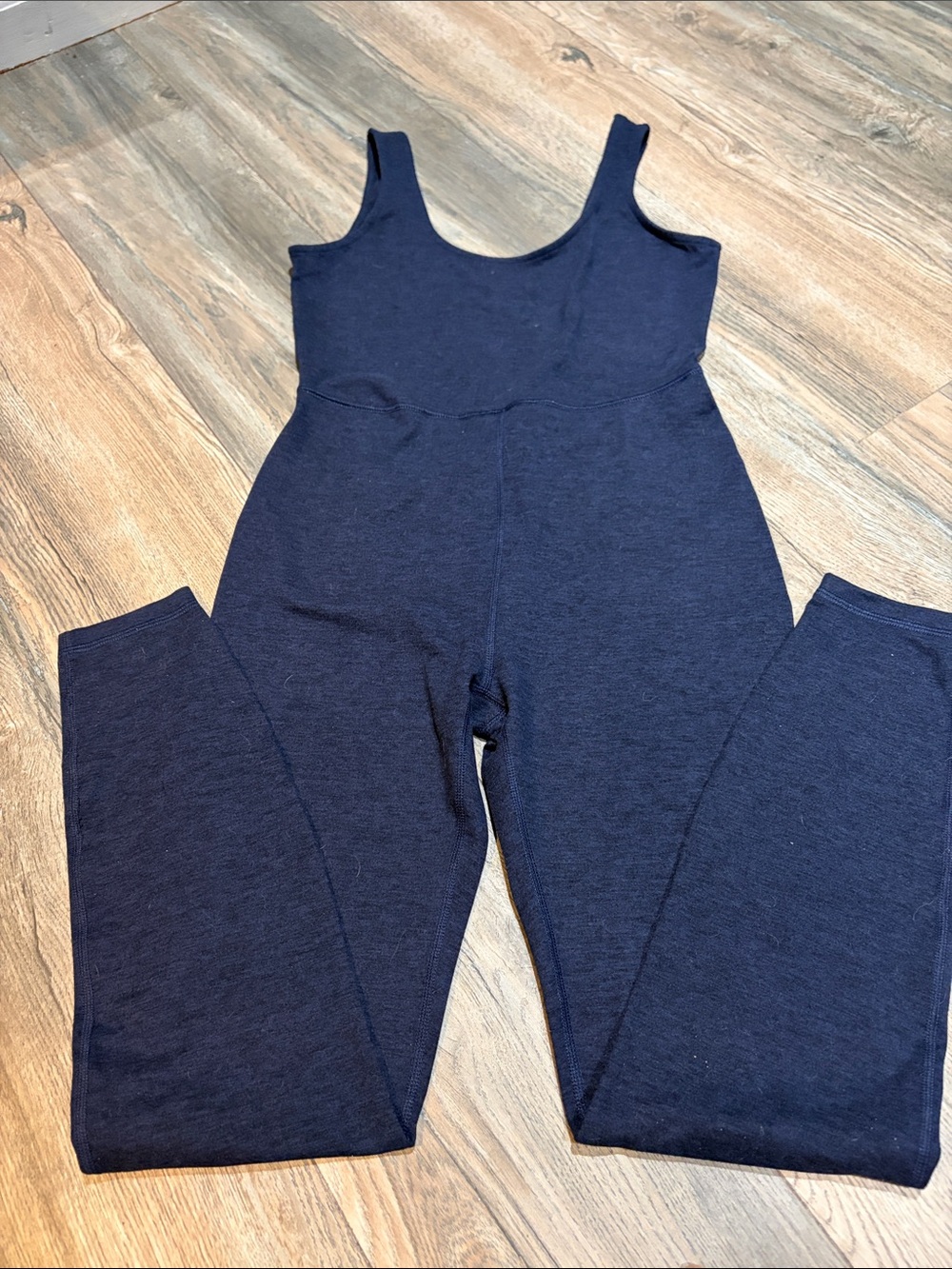 GAP Navy Sleeveless Knit Jumpsuit